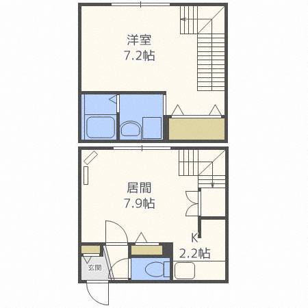 グランメール北20条の間取り