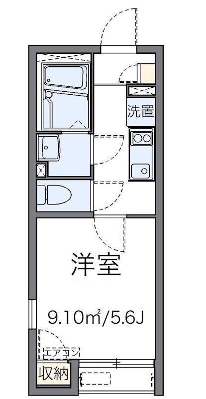 ゼフィールの間取り