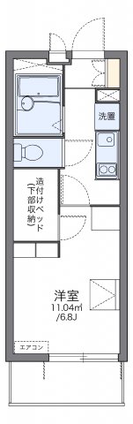 レオパレス藤見の間取り