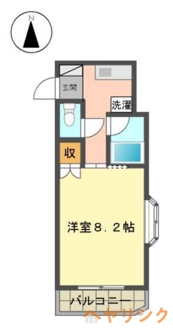 ラ・ウイング青山の間取り