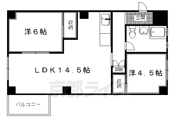 シーズン嵐山の間取り