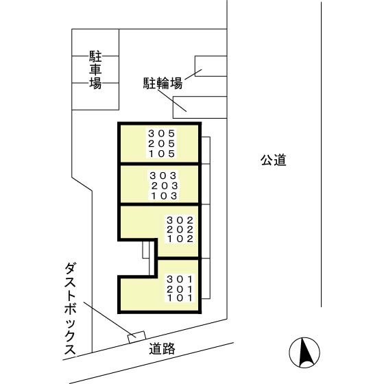 その他　駐輪場完備