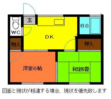 コーポルピアの間取り