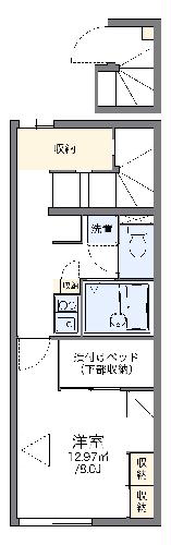 レオパレスＢＭ　IIの間取り