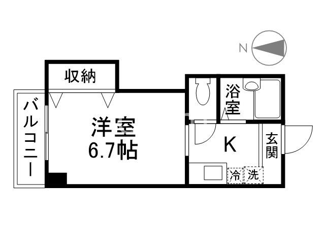 白梅ヒルズの間取り