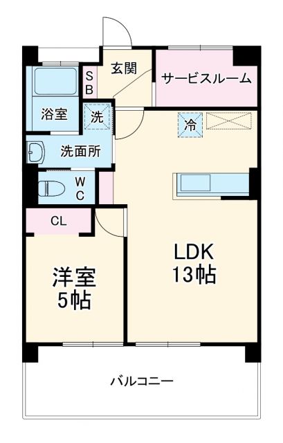 長谷川産業ビルの間取り