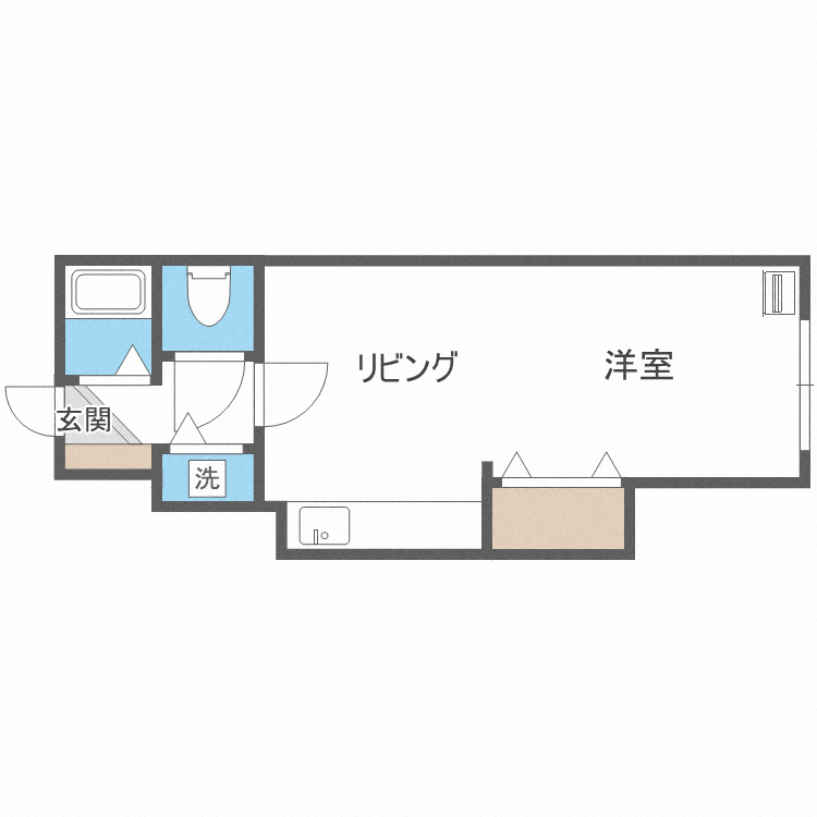 サンシャインコーポ上原の間取り