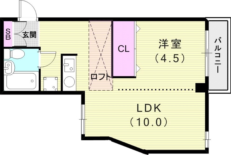 【アンダンテの間取り】