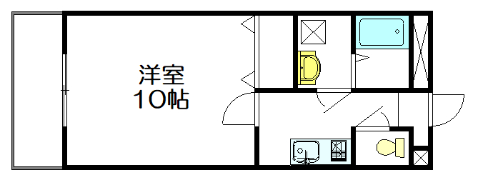 平和ビルの間取り