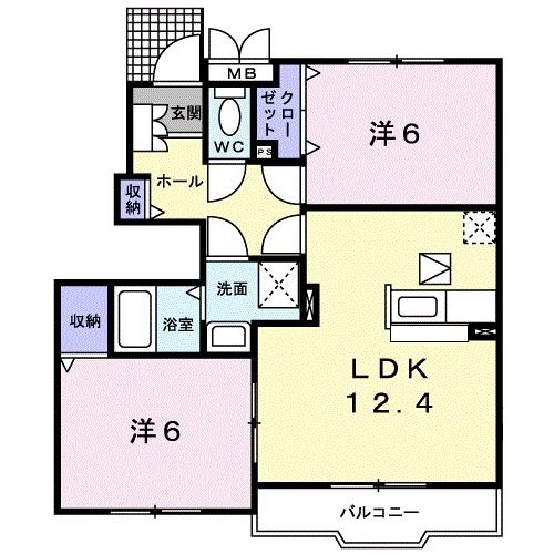 ガーデン　ハウス　三石台　Iの間取り