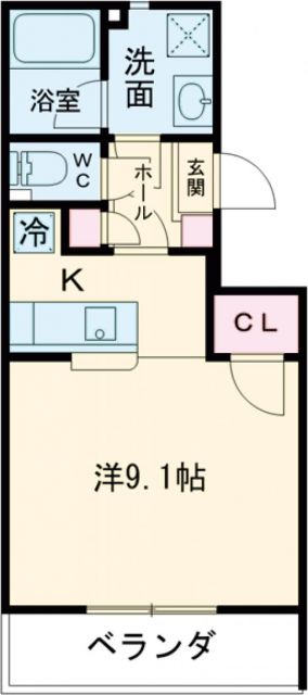 【富士市天間のマンションの間取り】