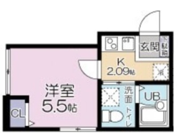 グランシャレー堀切IIの間取り