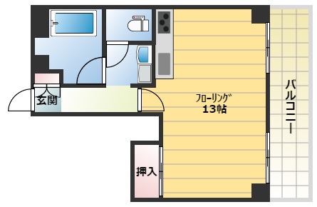 Gラインビルの間取り