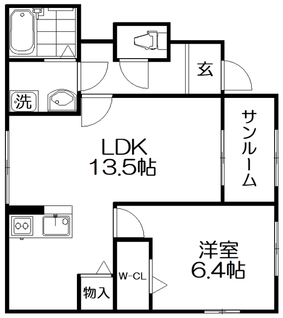 エアリーノースの間取り