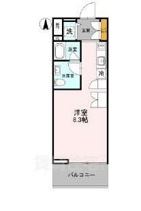 神戸市東灘区深江北町のマンションの間取り