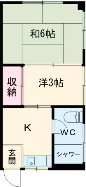 杉本ビルの間取り