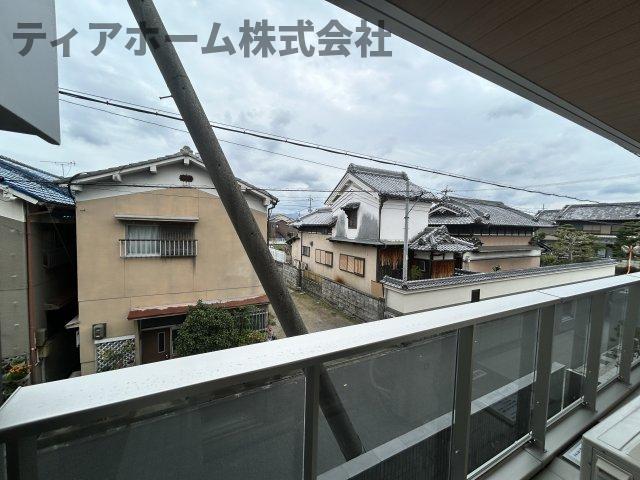 【葛城市北花内のマンションの眺望】