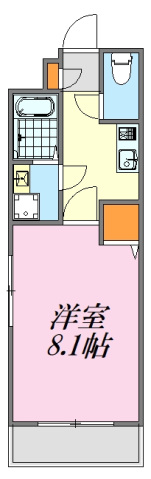 廿日市市廿日市のアパートの間取り