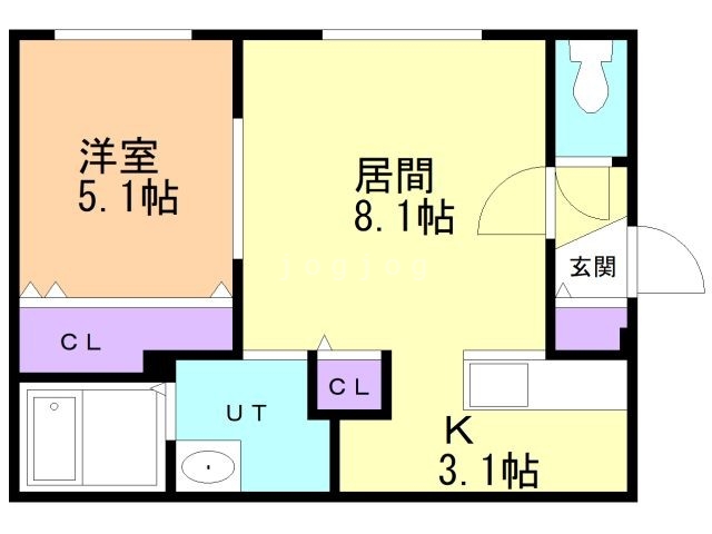 グランメールＳａｒａの間取り