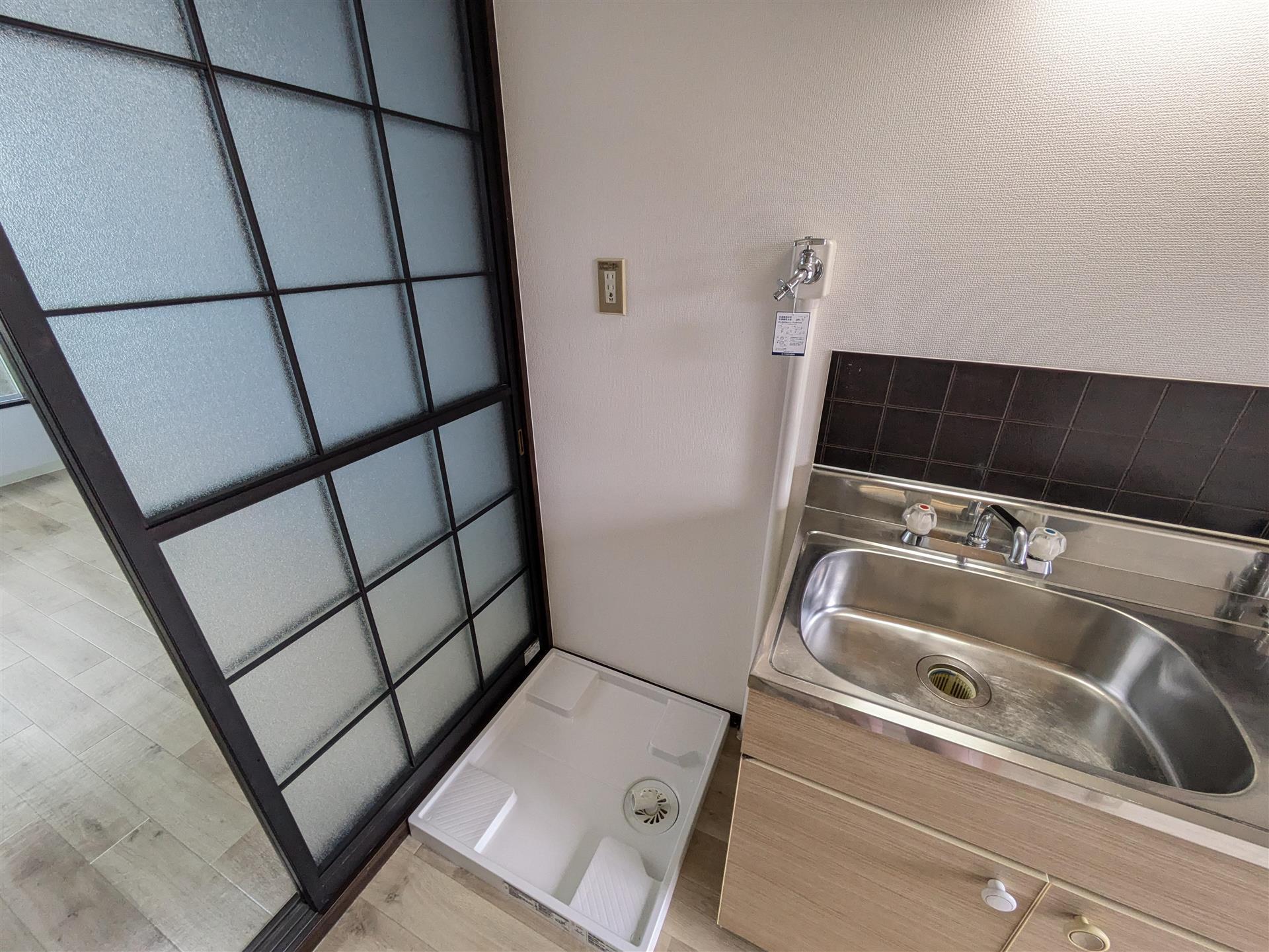 その他設備　洗濯機置き場