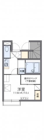 レオパレス寿の間取り