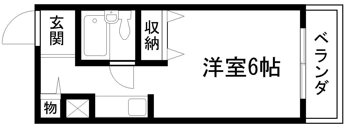 和泉市池上町のマンションの間取り