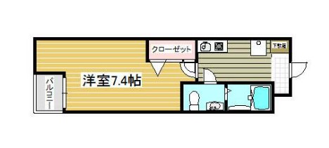 船橋市西船のマンションの間取り