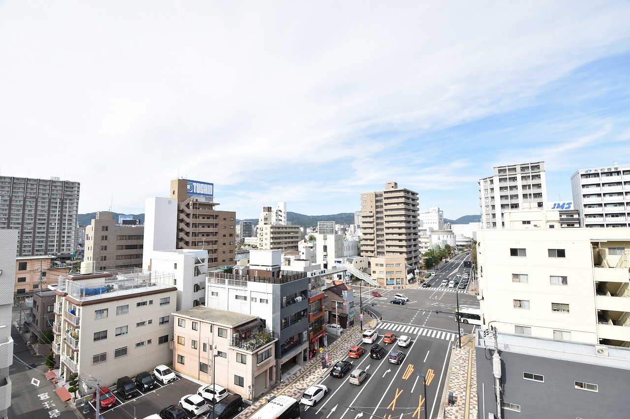 【広島市中区住吉町のマンションの眺望】