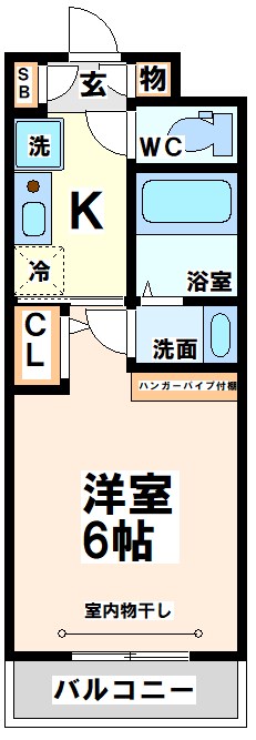 三鷹市井口のマンションの間取り