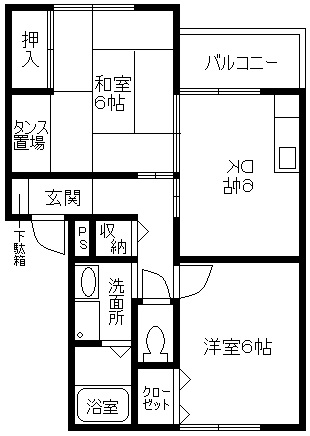 モンフレールの間取り