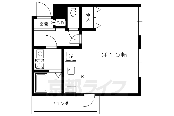 マンション佐脇の間取り