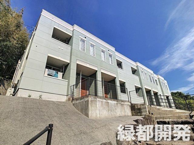 下関市長府黒門町のアパートの建物外観