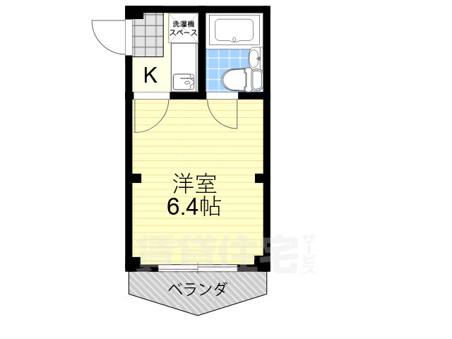 スコッチテリア三条の間取り