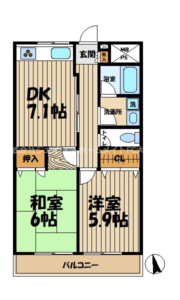 湘南KIM.21の間取り