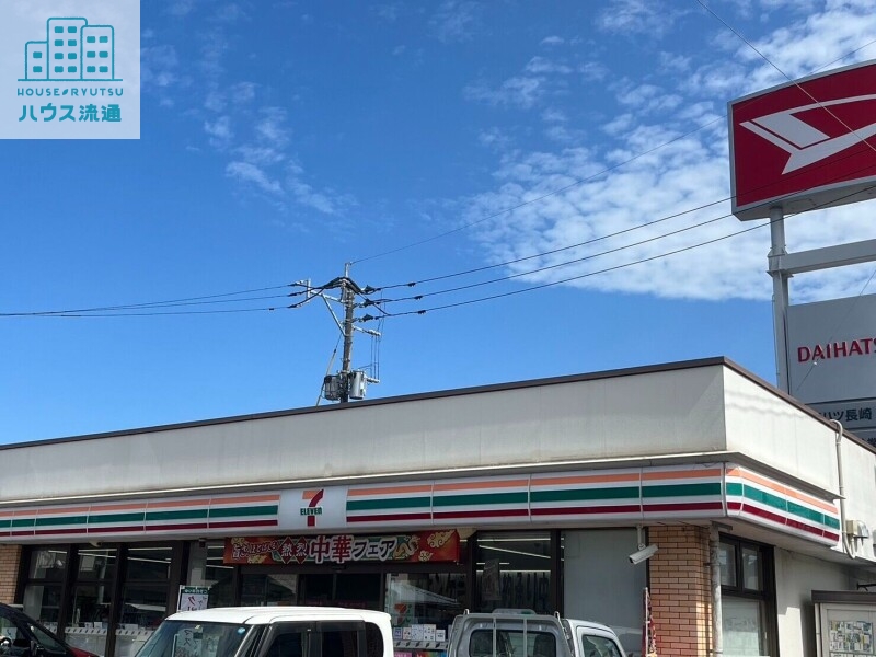 コンビニ　セブンイレブン諫早幸町店（コンビニ）まで406m