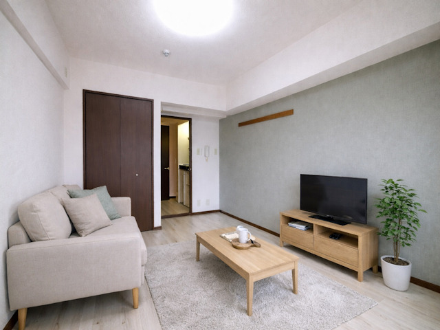 居室・リビング　CGで家具等を配置したもので家具等は含まれません。