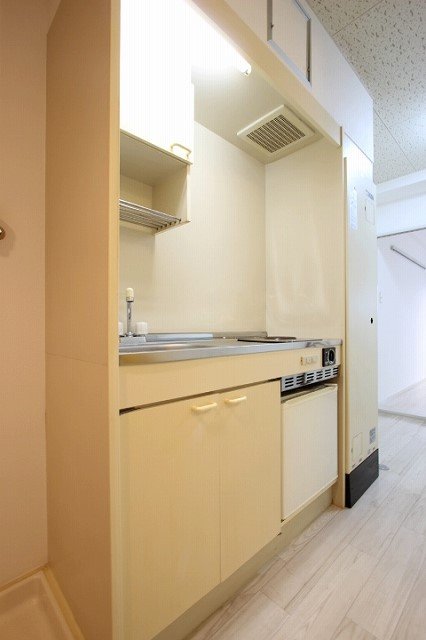 キッチン　同物件、別号室のものです。