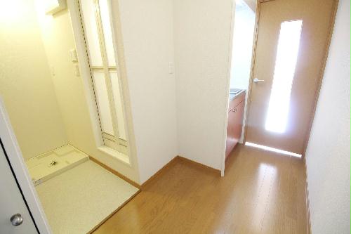 その他　洗濯機と冷蔵庫の設置スペースです。
