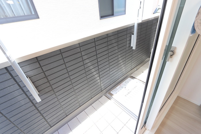 バルコニー　バルコニーがあります