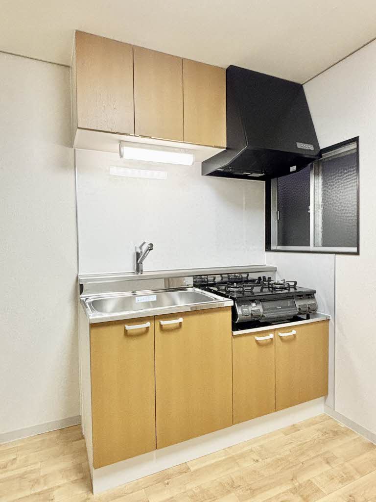 キッチン　2口コンロ付き♪
