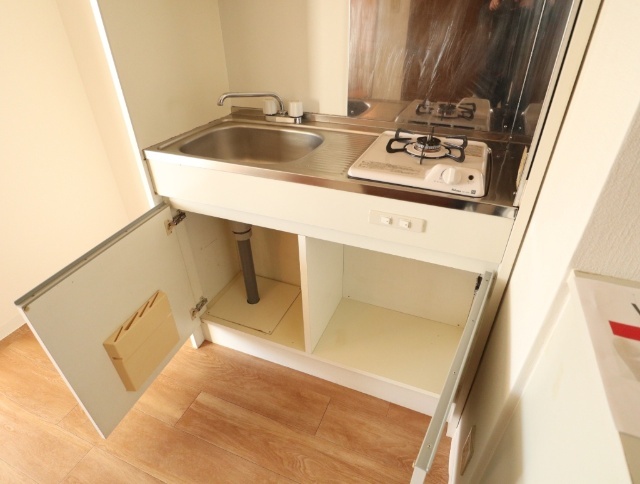キッチン　１口ガスコンロです！