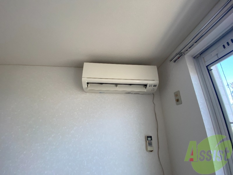 その他設備　エアコン付きなので快適に過ごせそうです。
