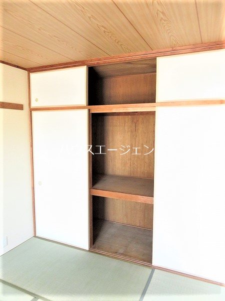 収納　和室には押し入れあります。※参考画像