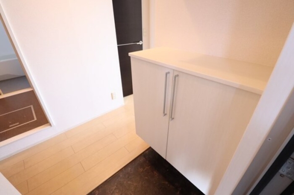 玄関　シューズボックス付きはうれしいポイントです。