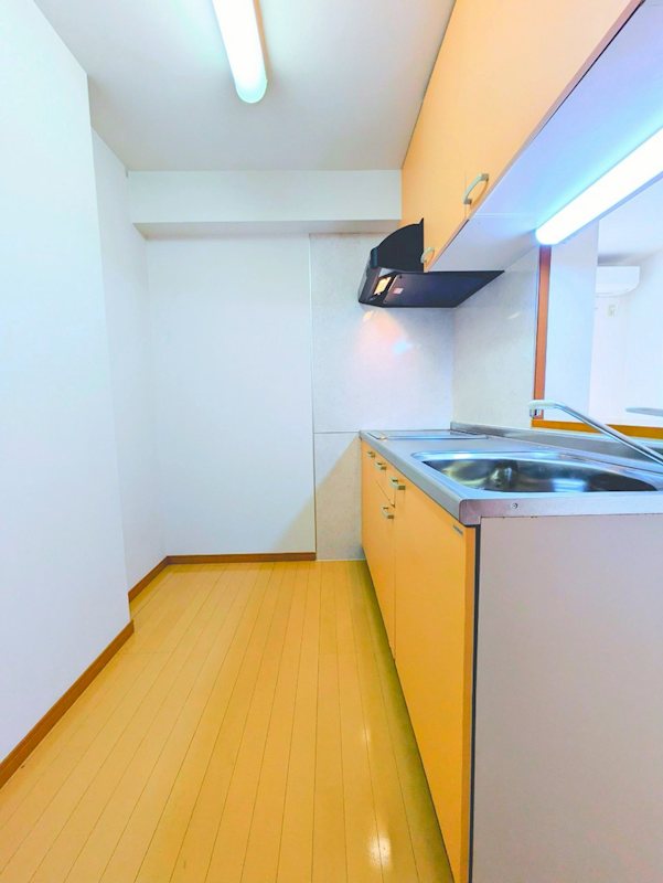 キッチン　202号室の写真です。