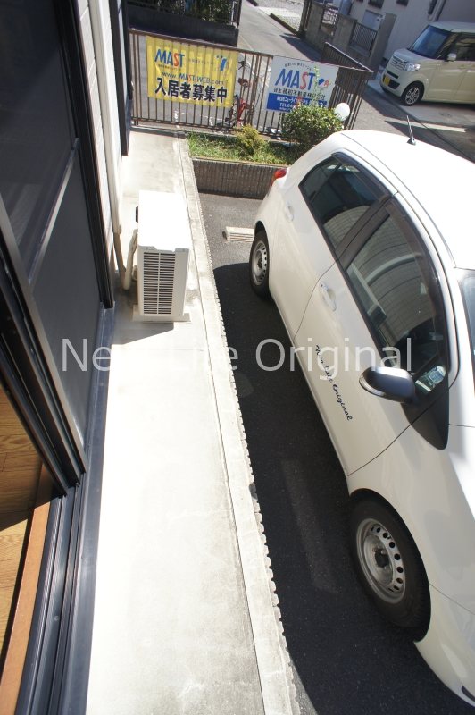 バルコニー　南向きで日当たり良好☆お洗濯物もよく乾きます