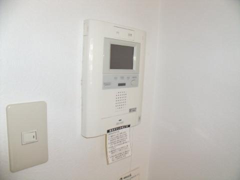 セキュリティ　カメラ付インターホン（イメージ）