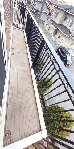 バルコニー　南西向き