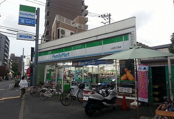 コンビニ　ファミリーマート八広四丁目店（コンビニ）まで492m