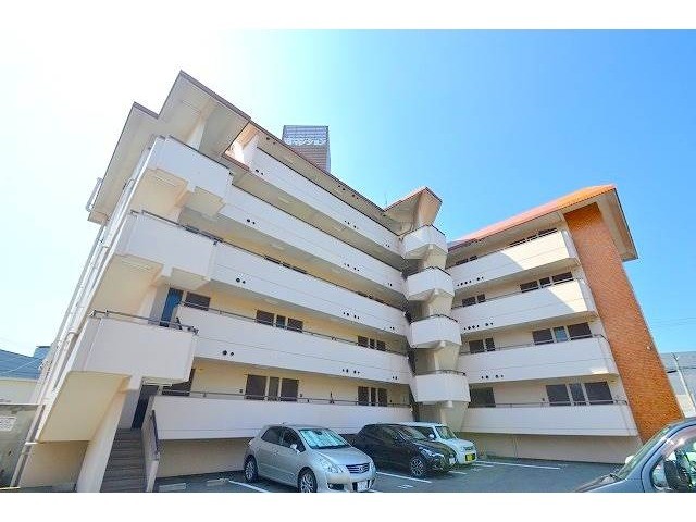 迫マンションの建物外観